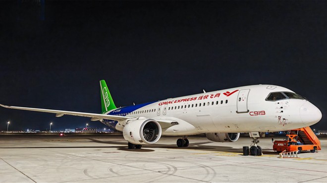 'C919' DUBAI AIRSHOW'DA OLACAK