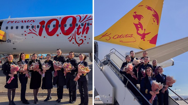 'KADINLAR GÜNÜ' ÖZEL UÇUŞU