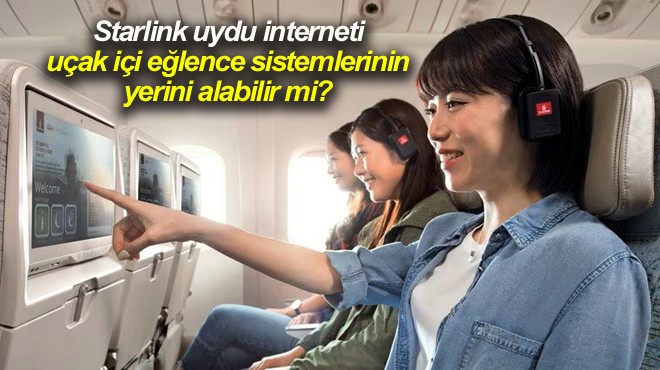 'UÇAK İÇİ EĞLENCE'YE RAKİP VAR