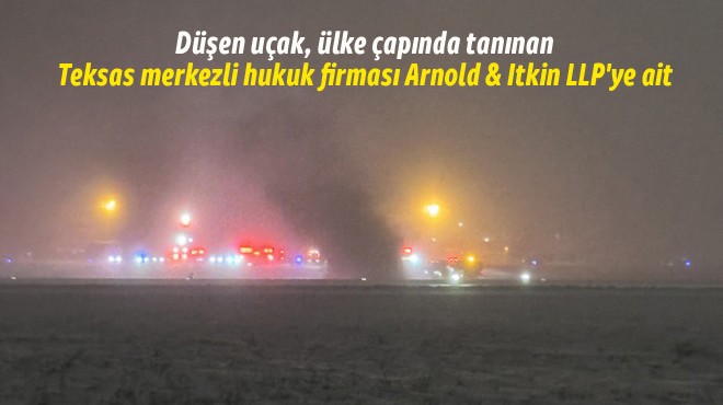 ABD'DE ÖZEL JET DÜŞTÜ: 8 ÖLÜ