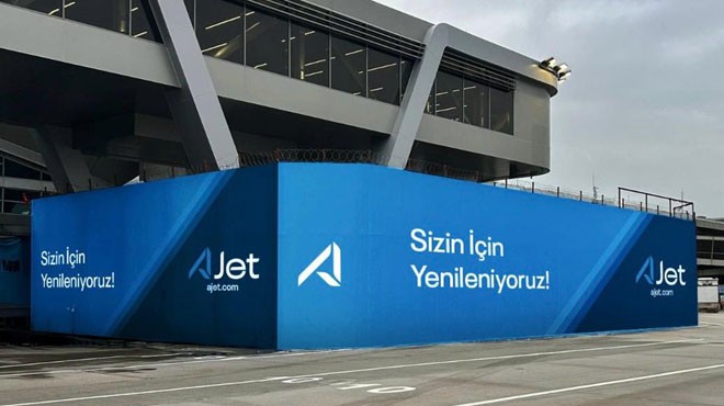 AJET'İN CIP SALONU YENİLENİYOR