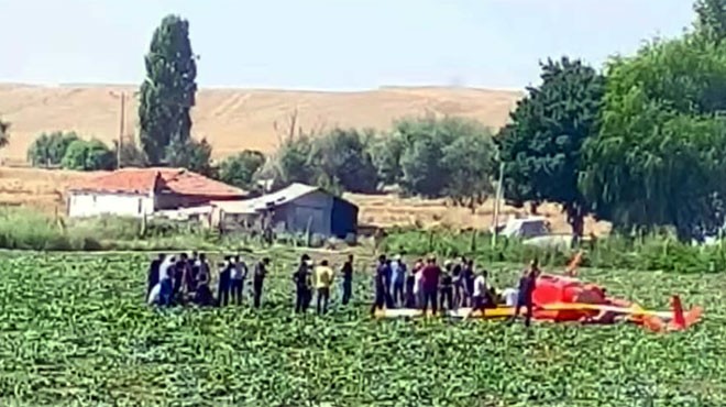ANKARA'DA HELİKOPTER DÜŞTÜ