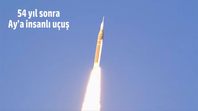 ARTEMIS II FIRLATILDI