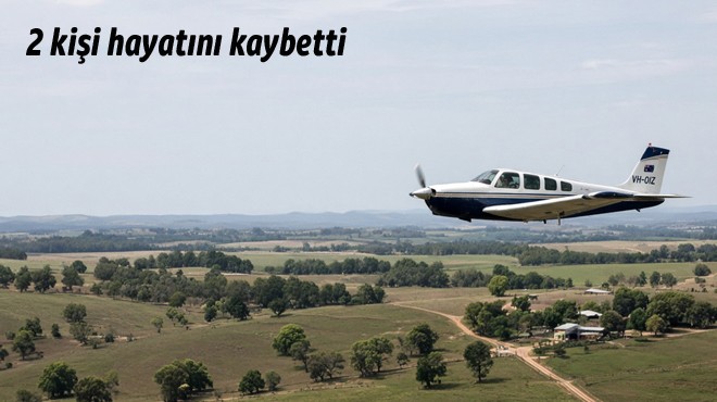 AVUSTRALYA'DA UÇAK DÜŞTÜ