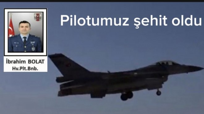 BALIKESİR'DE F-16'MIZ DÜŞTÜ