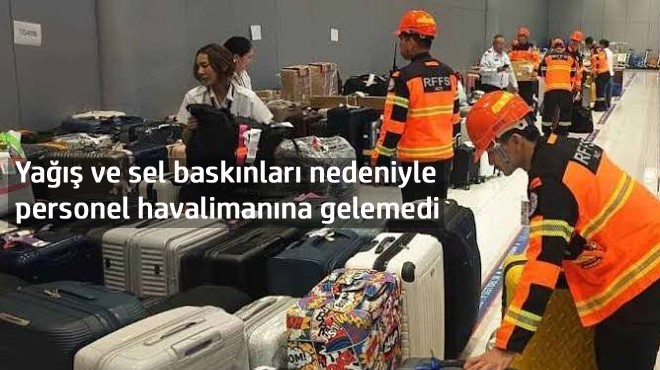 BANGKOK'TA 'BAGAJ' KRİZİ