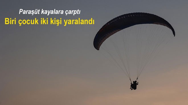 ÇATALCA'DA PARAŞÜT KAZASI