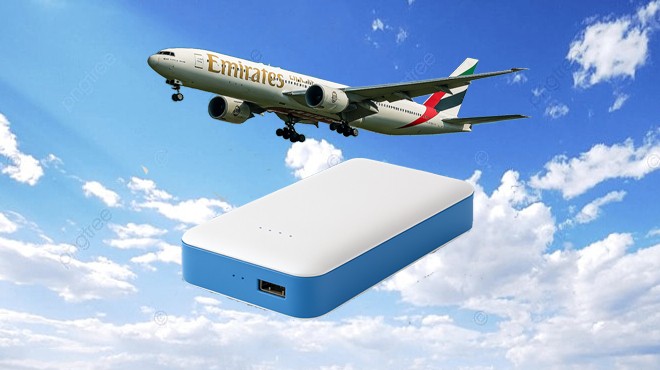 EMIRATES'TE 'POWERBANK' YASAĞI