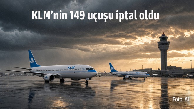 FIRTINA SCHIPHOL’U FELÇ ETTİ