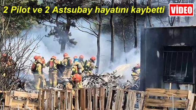 GÜNEY KORE'DE ASKERİ UÇAK DÜŞTÜ