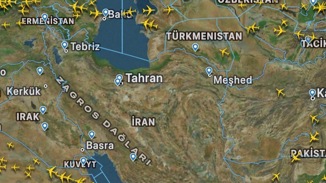 İRAN'A TÜM UÇUŞLAR DURDU