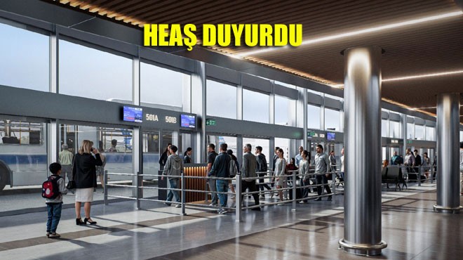 İSG'DE YENİ TERMİNAL AÇILIYOR