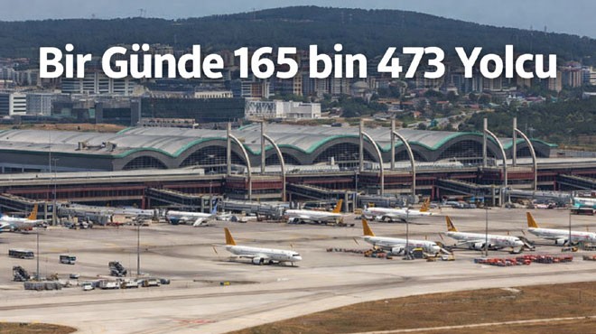 İSG'DE YOLCU REKORU KIRILDI