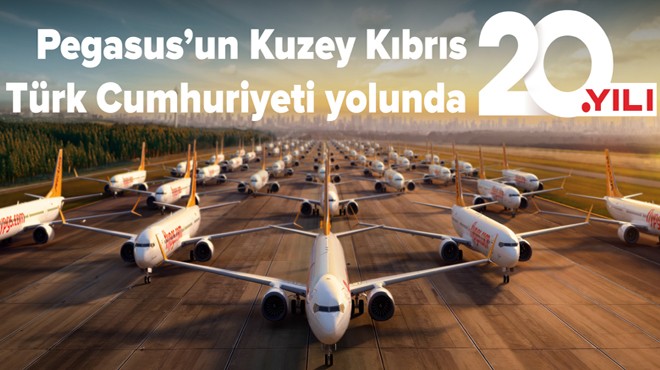 KKTC UÇUŞLARINDA 20. YIL