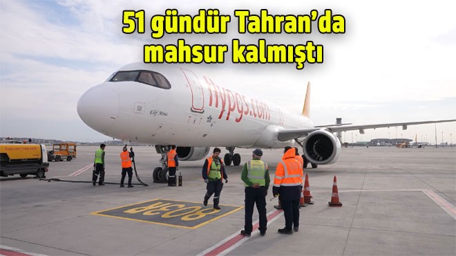 PEGASUS UÇAĞI YURDA DÖNDÜ