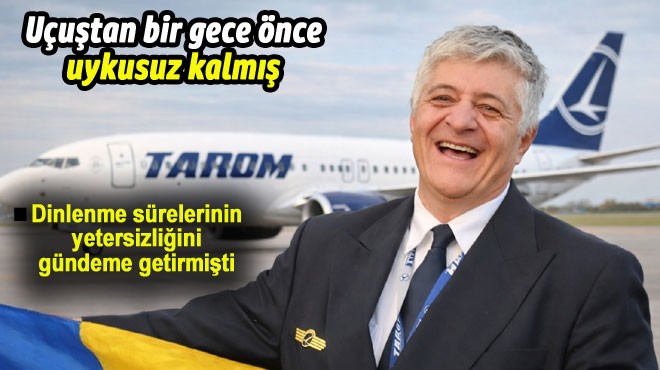 PİLOT UÇUŞTA BAYILDI