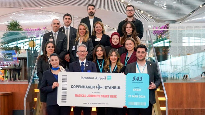 SAS İSTANBUL'A UÇUYOR
