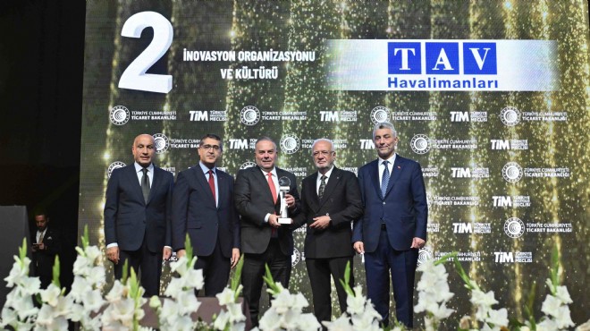 TAV'A İNOVALİG ÖDÜLÜ