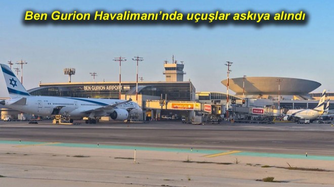 TEL AVİV'DE 'FÜZE' ALARMI