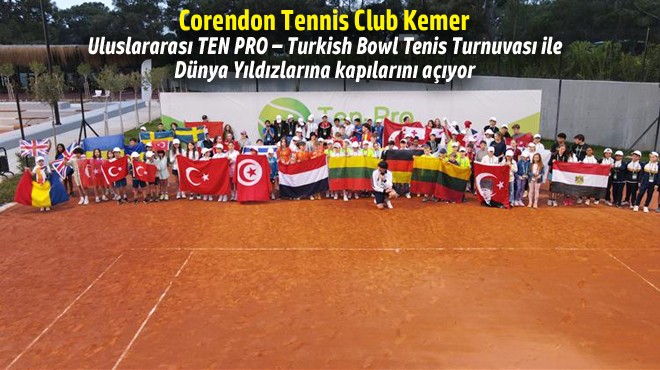 TENİSİN GENÇ YILDIZLARI BULUŞACAK