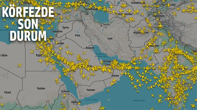 ÜÇ ÜLKE UÇUŞLARI DURDURDU