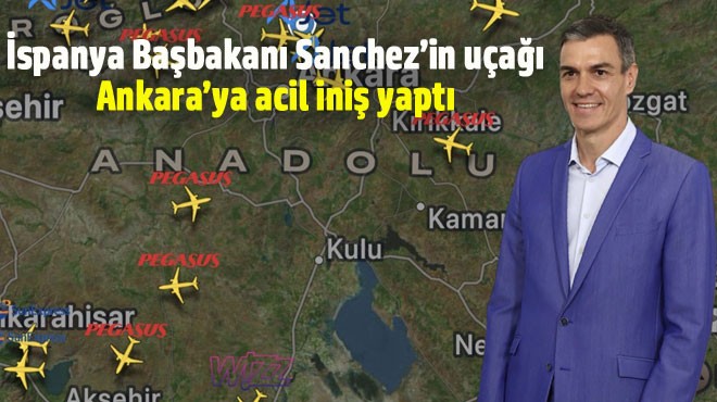 UÇAKTA TEKNİK SORUN OLDU