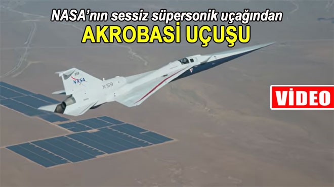 X-59’UN BÜYÜLEYEN MANEVRALARI