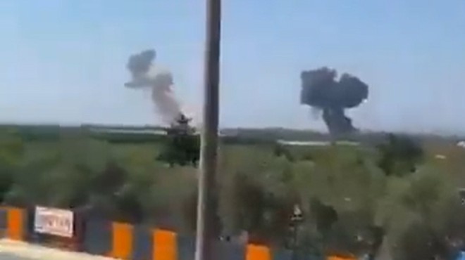 YALOVA'DA F-16 DÜŞTÜ